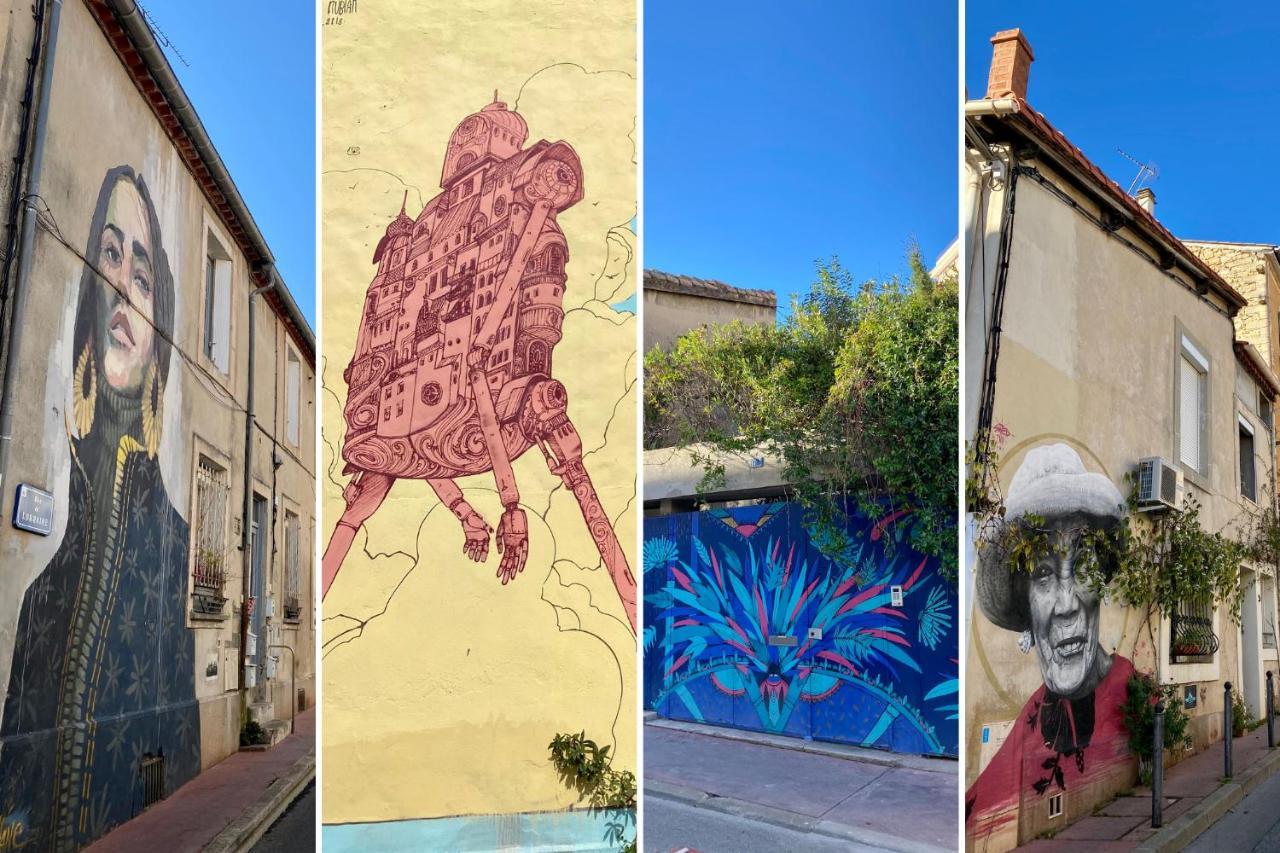 Nouveau - Jungle Montpeul - Clim - Wifi Fibre - Netflix - 5' Du Centre Et Gare - Parking - Loggia - 15' Des Plages Montpellier Exterior foto