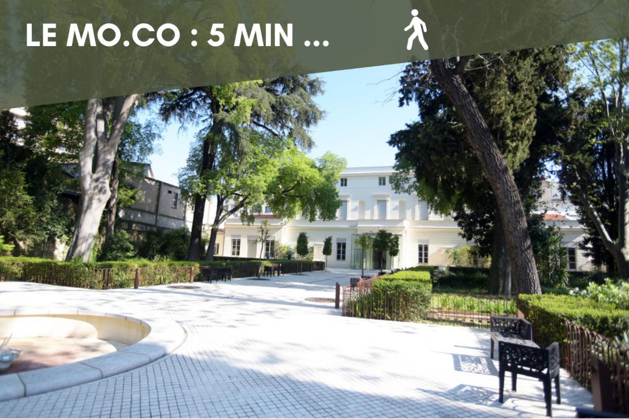 Nouveau - Jungle Montpeul - Clim - Wifi Fibre - Netflix - 5' Du Centre Et Gare - Parking - Loggia - 15' Des Plages Montpellier Exterior foto